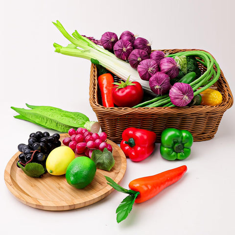 Meiwlong grape artificial for decorative fruit bowls and party accents.