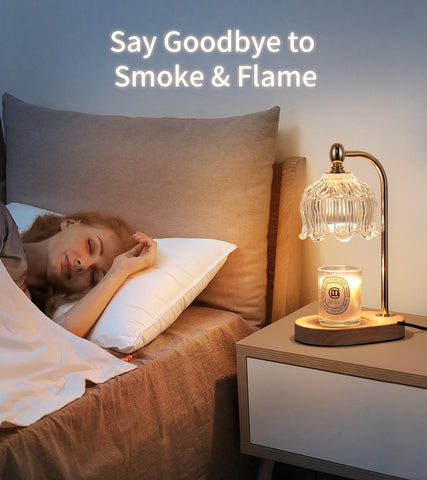 MEIXISUE candle warmer lamp compatible with jar candles of various sizes