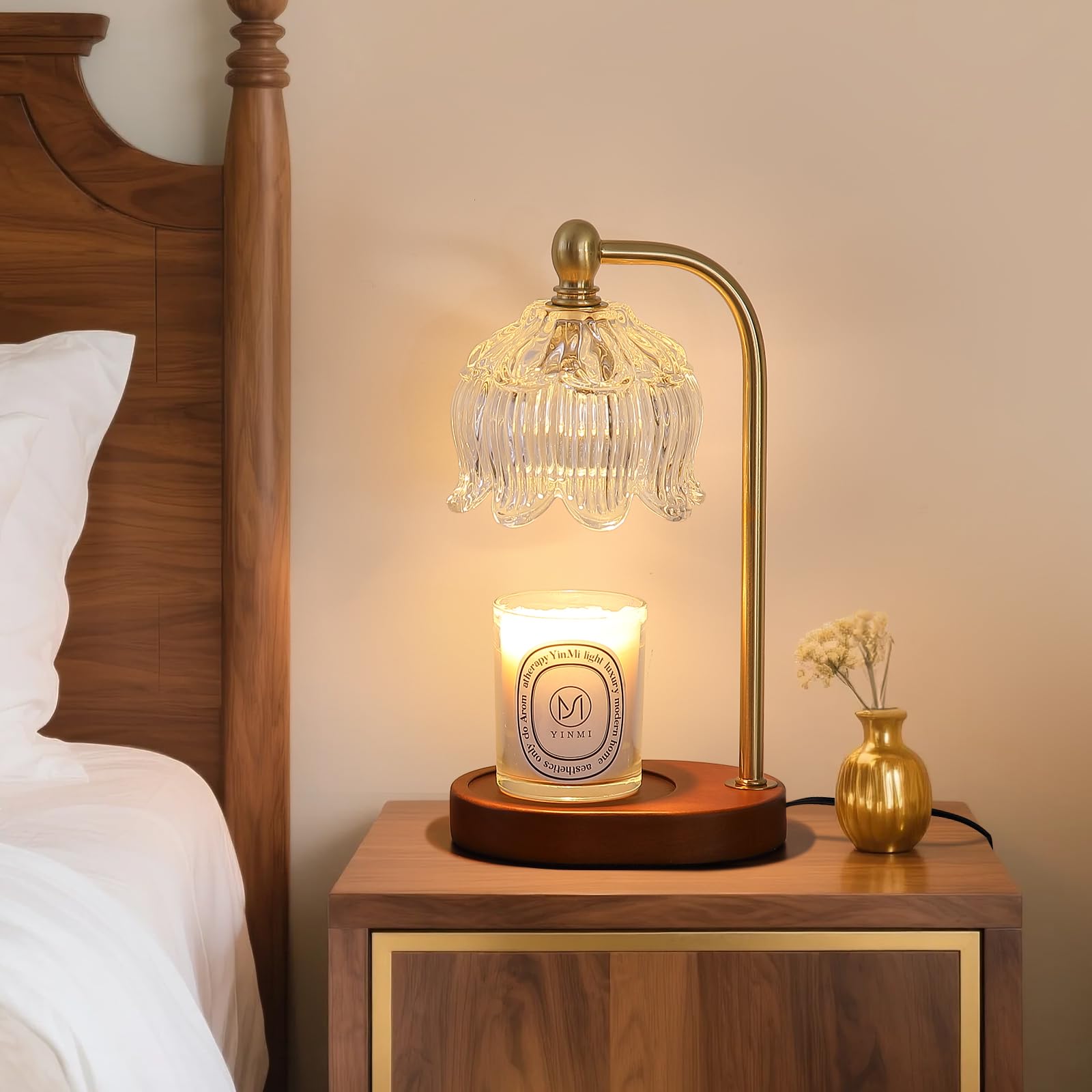 MEIXISUE safe wax-melt warmer for calm evenings