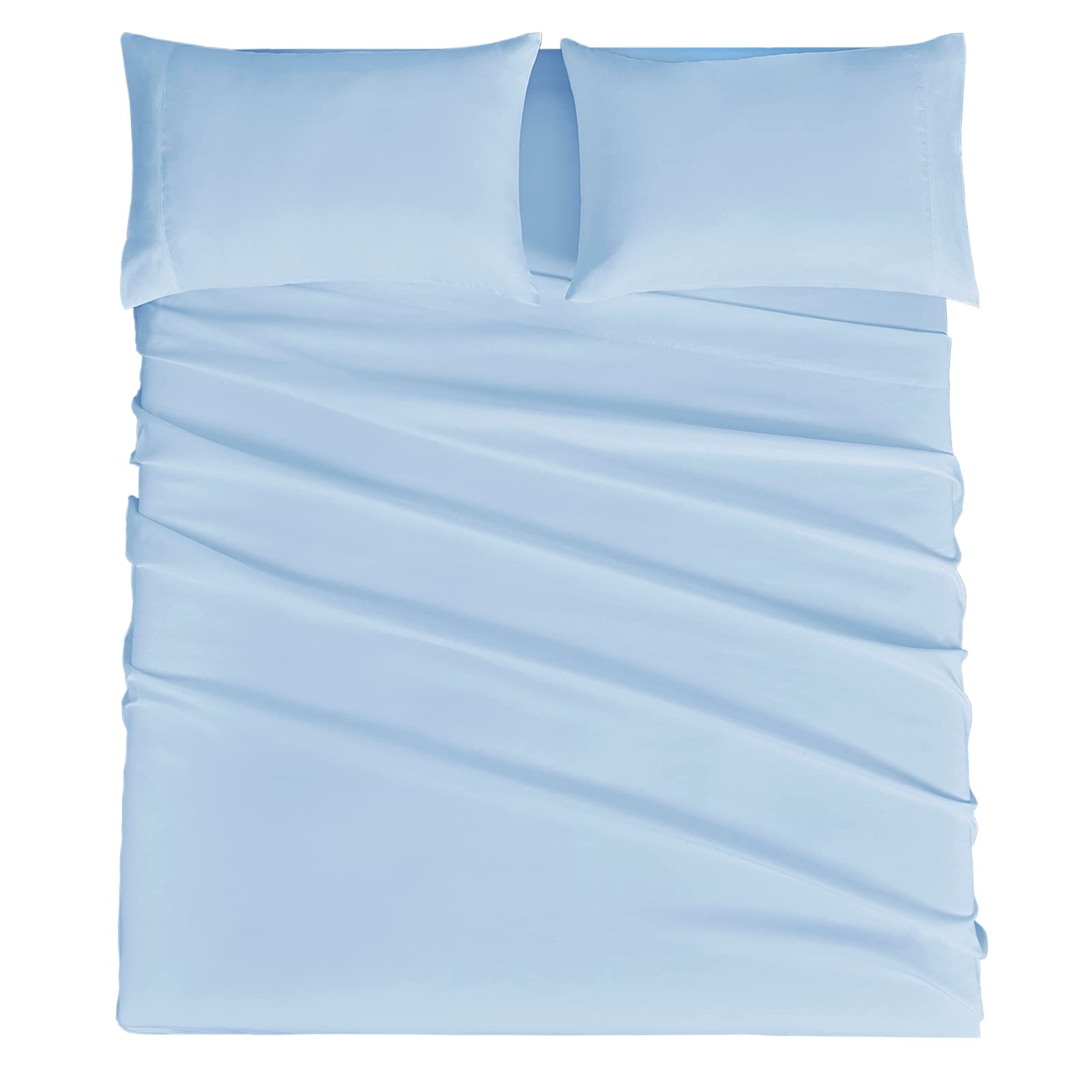 Mejoroom Deep-pocket fitted sheet demonstrating secure fit for thick mattresses