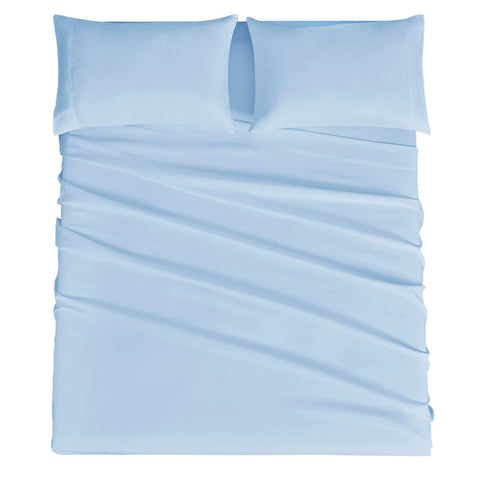 Mejoroom Deep-pocket fitted sheet demonstrating secure fit for thick mattresses