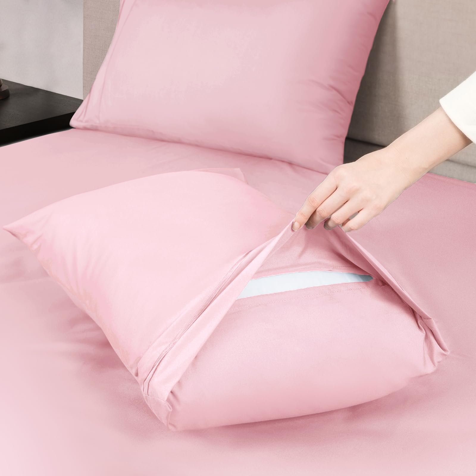 Mejoroom envelope pillowcases 20 by 30 inches keeps pillows neat and protected