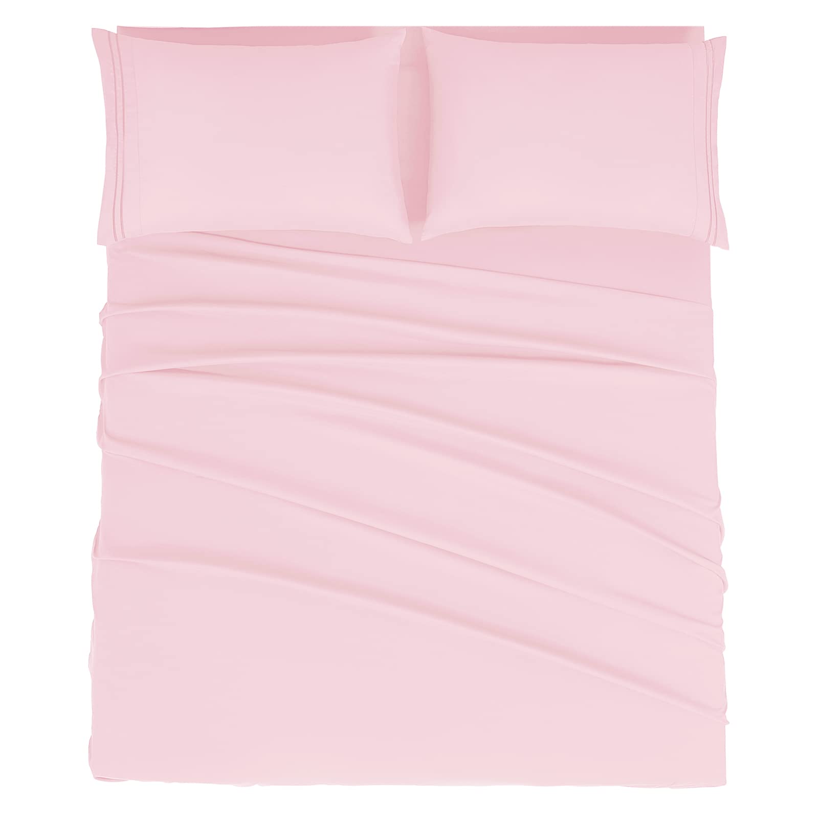 Mejoroom full-size sheet set in soft microfiber offering plush comfort and breathable nights