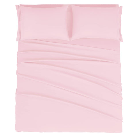 Mejoroom full-size sheet set in soft microfiber offering plush comfort and breathable nights