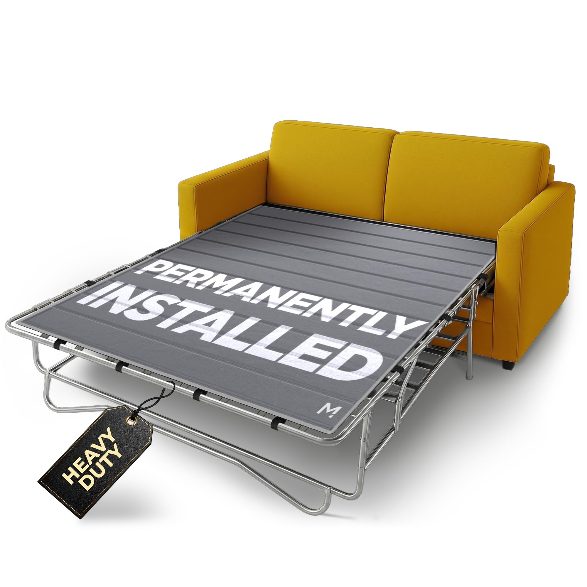 Meliusly SleeperSaver: queen under-mattress bar shield for even support.
