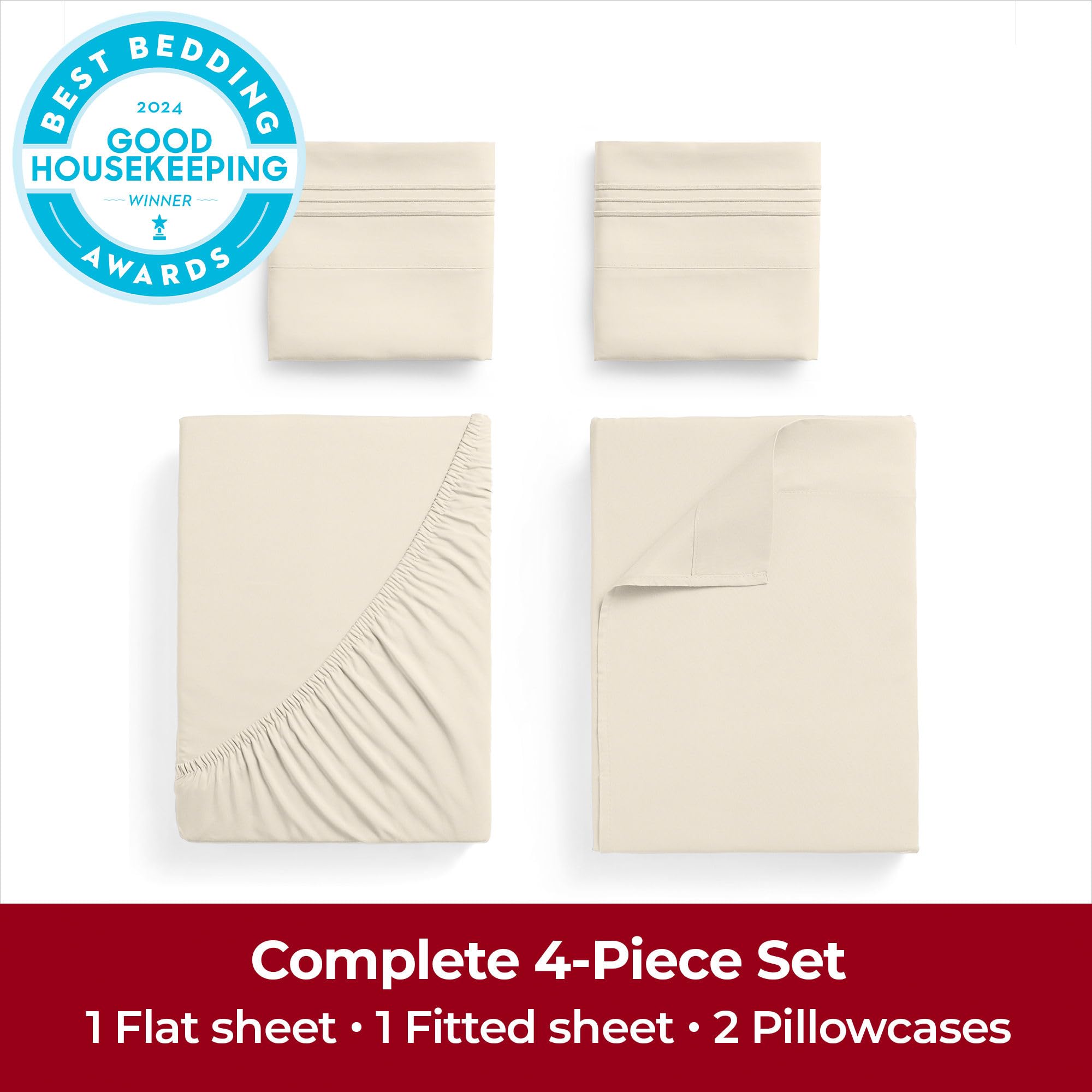 Mellanni breathable moisture wicking fabric helps you stay cool and dry.