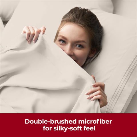 Mellanni hypoallergenic skin friendly sheets suitable for sensitive sleepers.