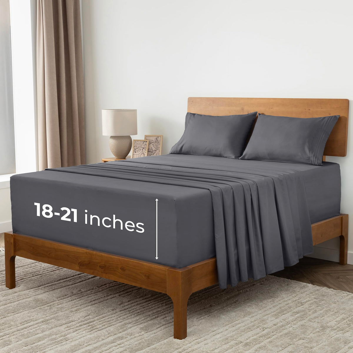 Mellanni Iconic Collection packaging showcases premium bedding for gifting and easy unboxing.