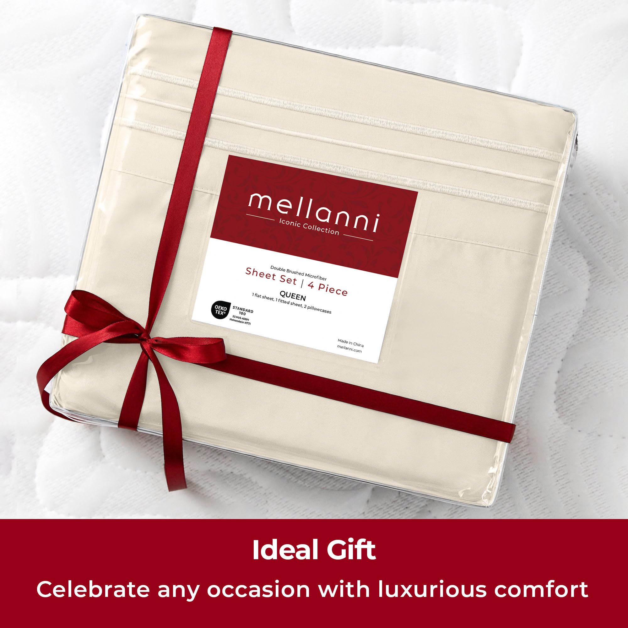Mellanni lifetime promise included with purchase for confident shopping.