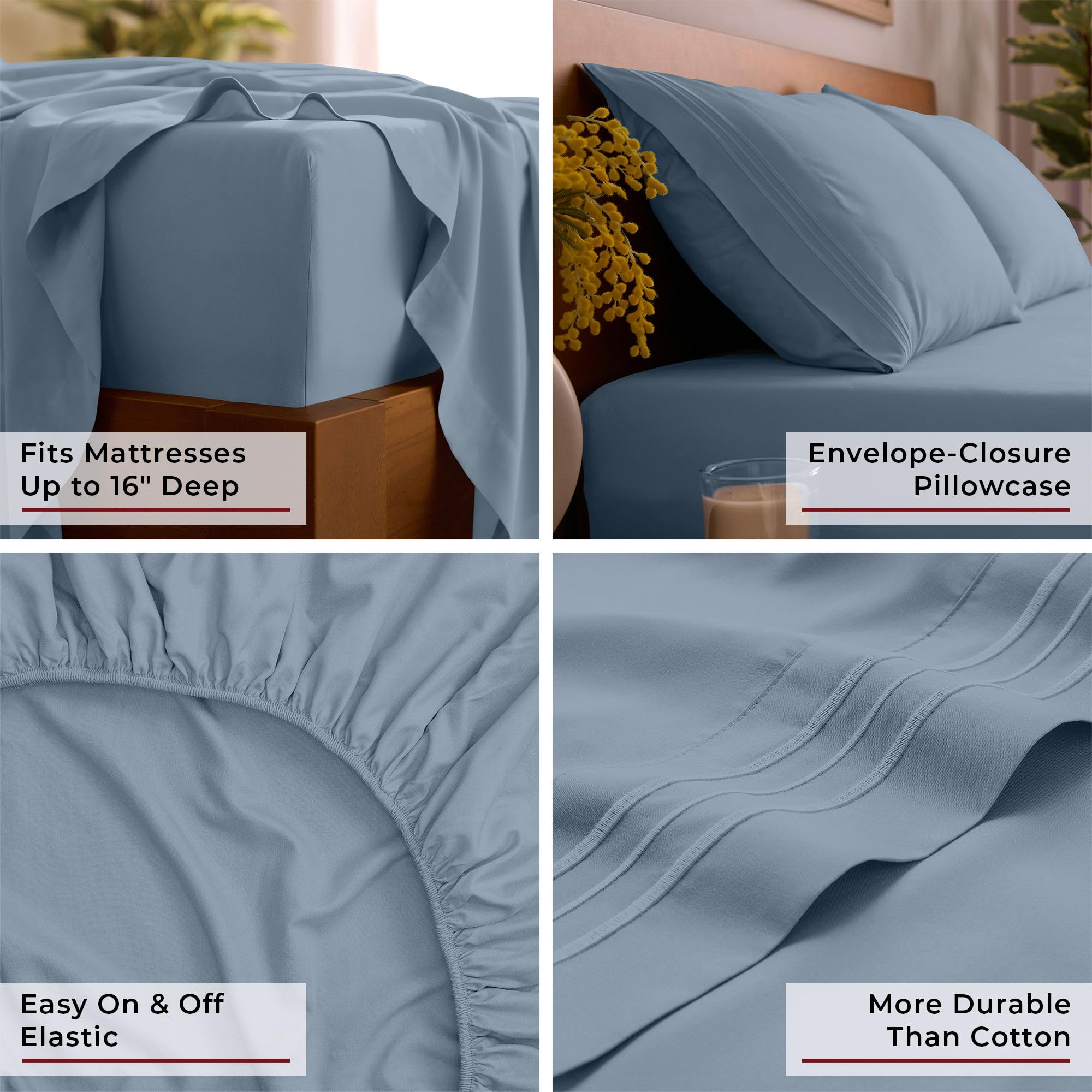 Mellanni OEKO-TEX certified label signals safety and textile quality