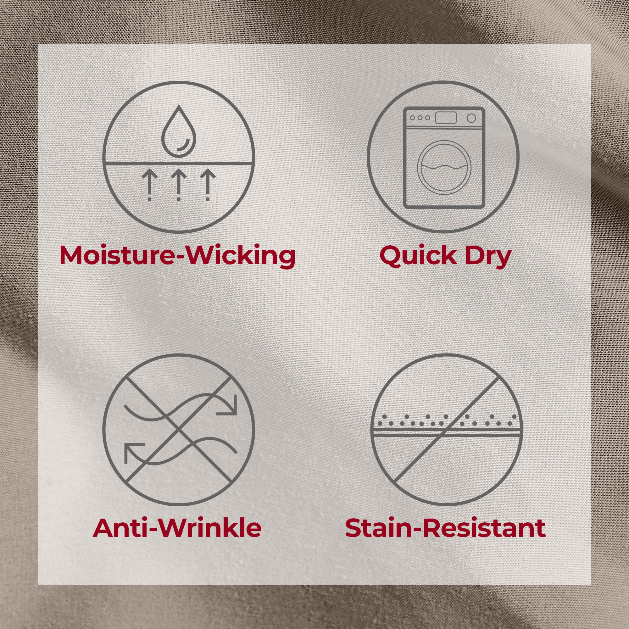 Mellanni OEKO-TEX certified tag highlights safe, toxin-free materials.