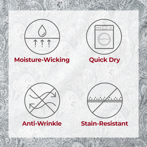 Mellanni care-ready sheets thrive in busy homes with easy wash and quick dry.