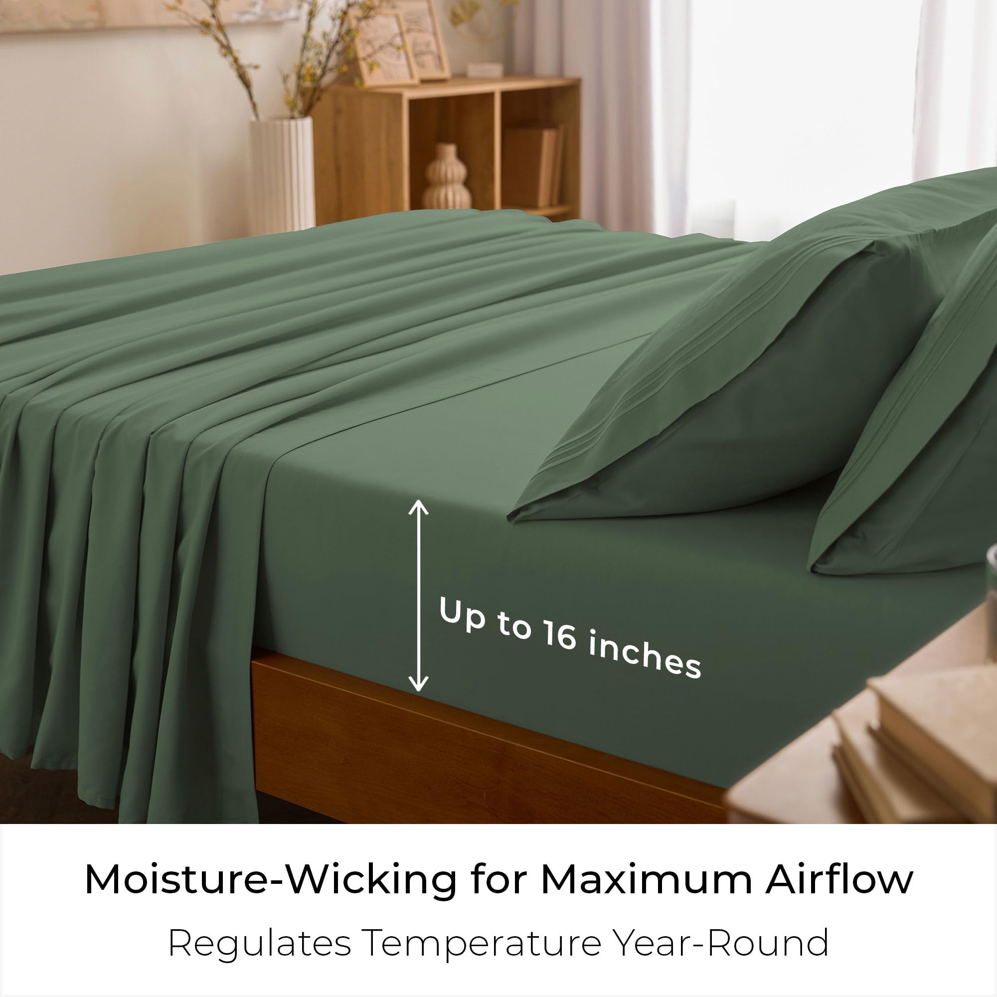 Stain-resistant microfiber resists daily wear for busy households