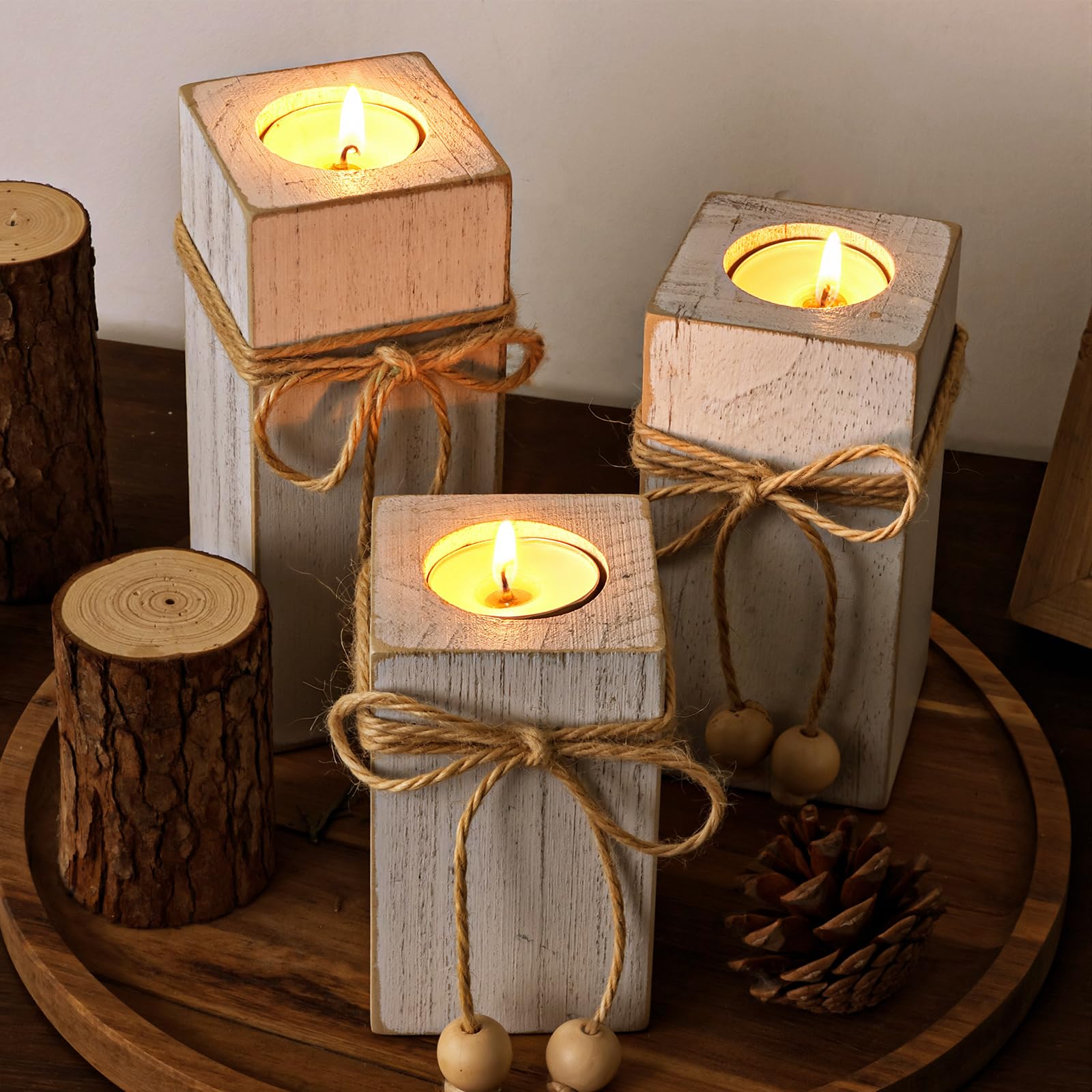 MelonBoat table centerpiece setup showcasing three holders for dining decor