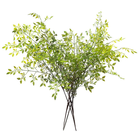 Melorca&Guilla artificial nandina branches for vase add lasting greenery to any room