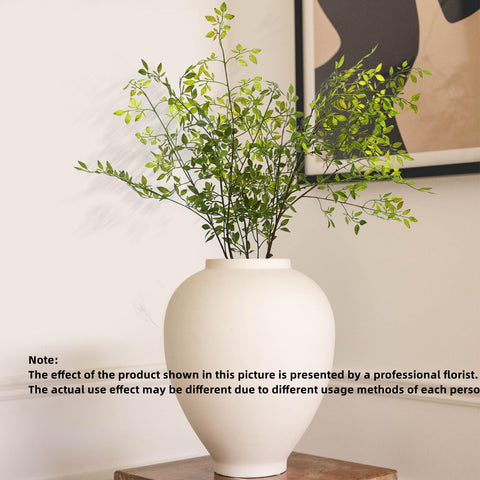 Melorca&Guilla faux greenery stems nandina for home and office decor