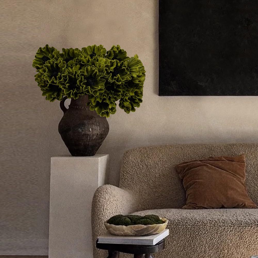 Melorca&Guilla silk fake flowers for spring home decor