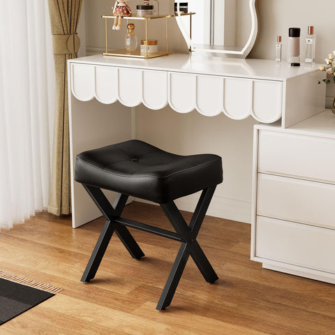 Memobarco stool with leveling feet ensures stability on uneven floors.