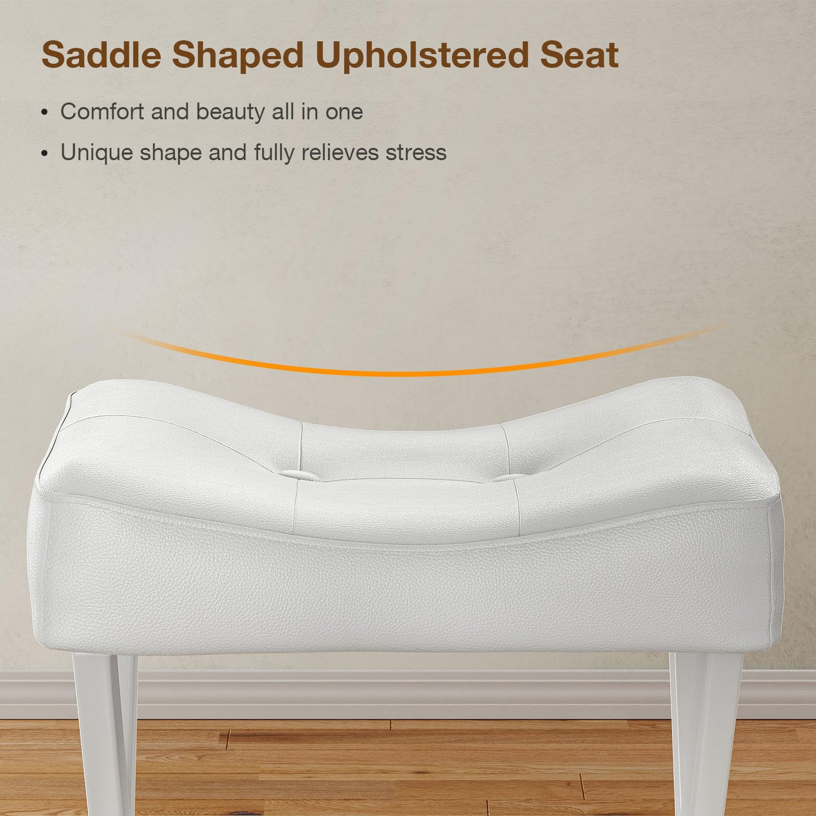 Memobarco saddle-seat design delivers ergonomic comfort during grooming.