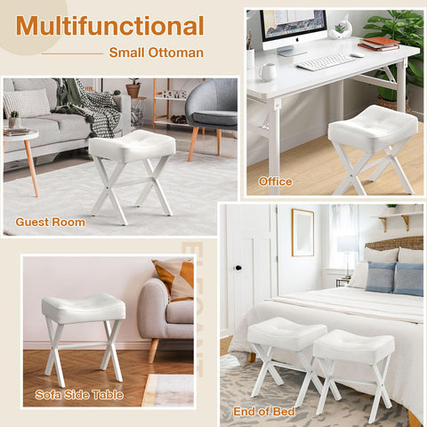 Memobarco vanity stool assembly is quick and tool-light.