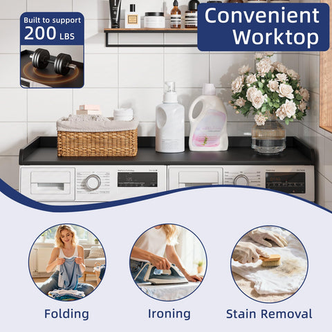 Memobarco topper multipurpose-extension shows versatile use in bathroom or kitchen.