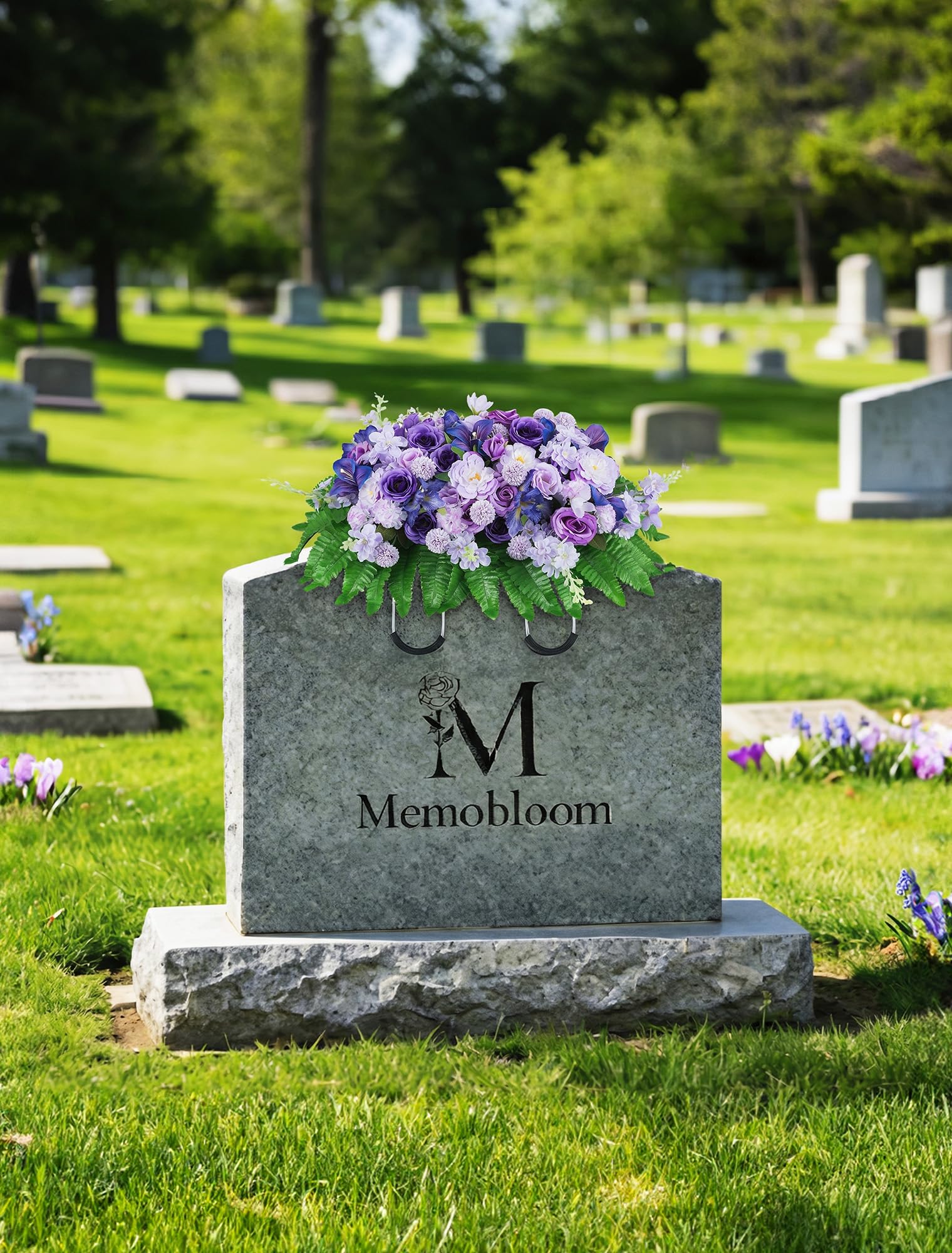 Ready-to-use saddle allows meaningful tributes in minutes.
