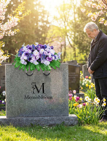 Low-maintenance tribute that stays neat between visits.