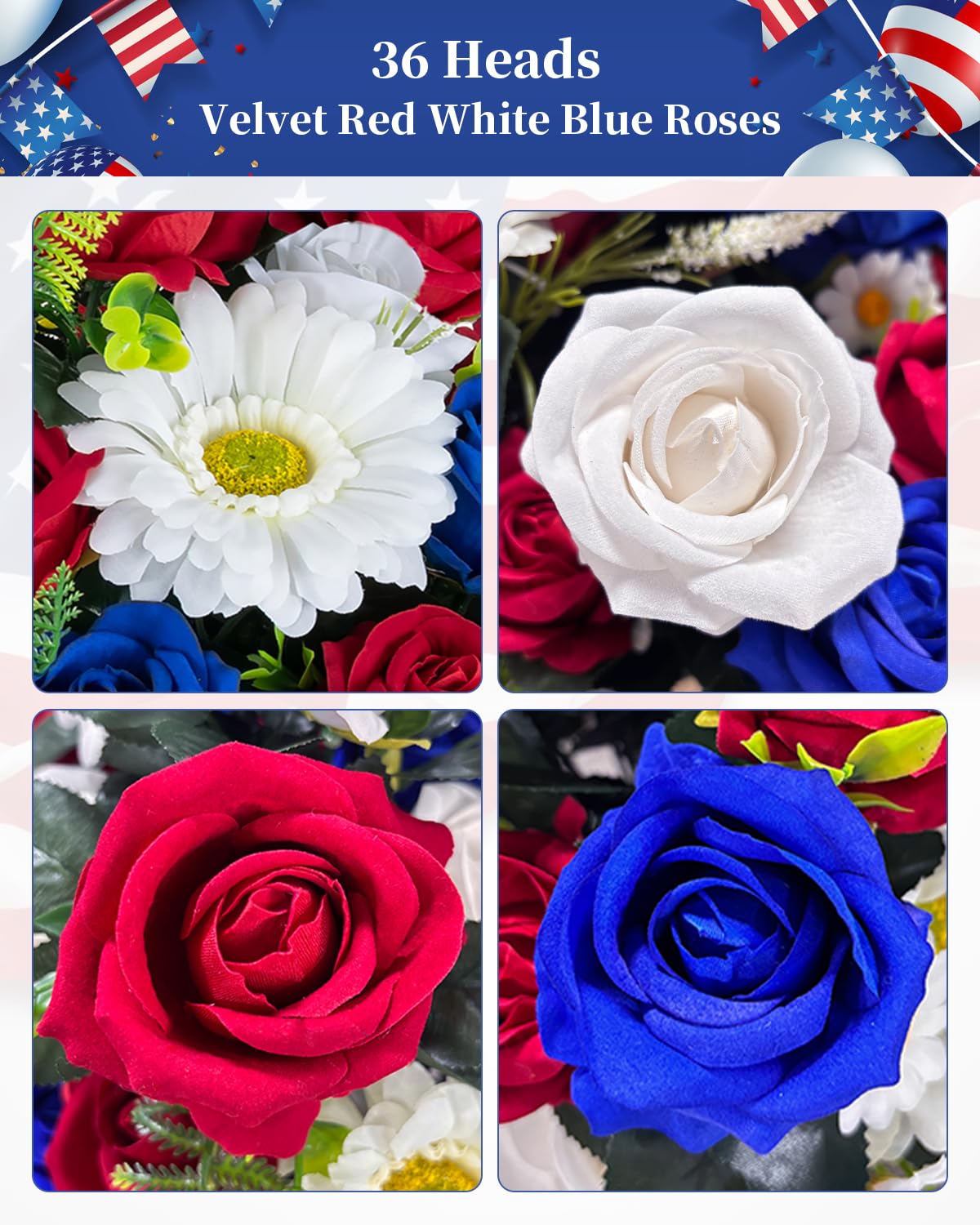 Memobloom durable, fade-resistant cemetery flowers staying vibrant outdoors