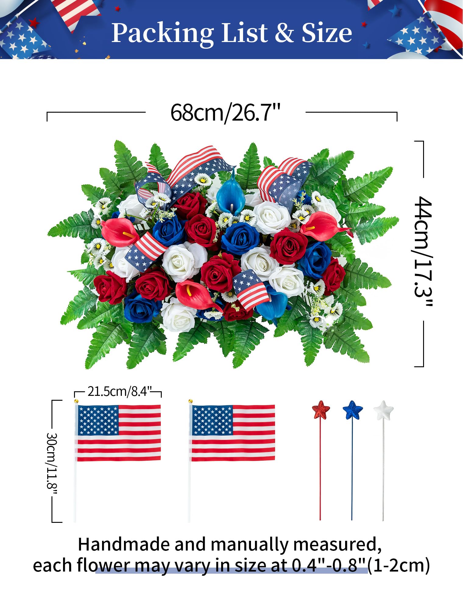 Memobloom weather-resistant artificial flowers stay vibrant through sun and rain.