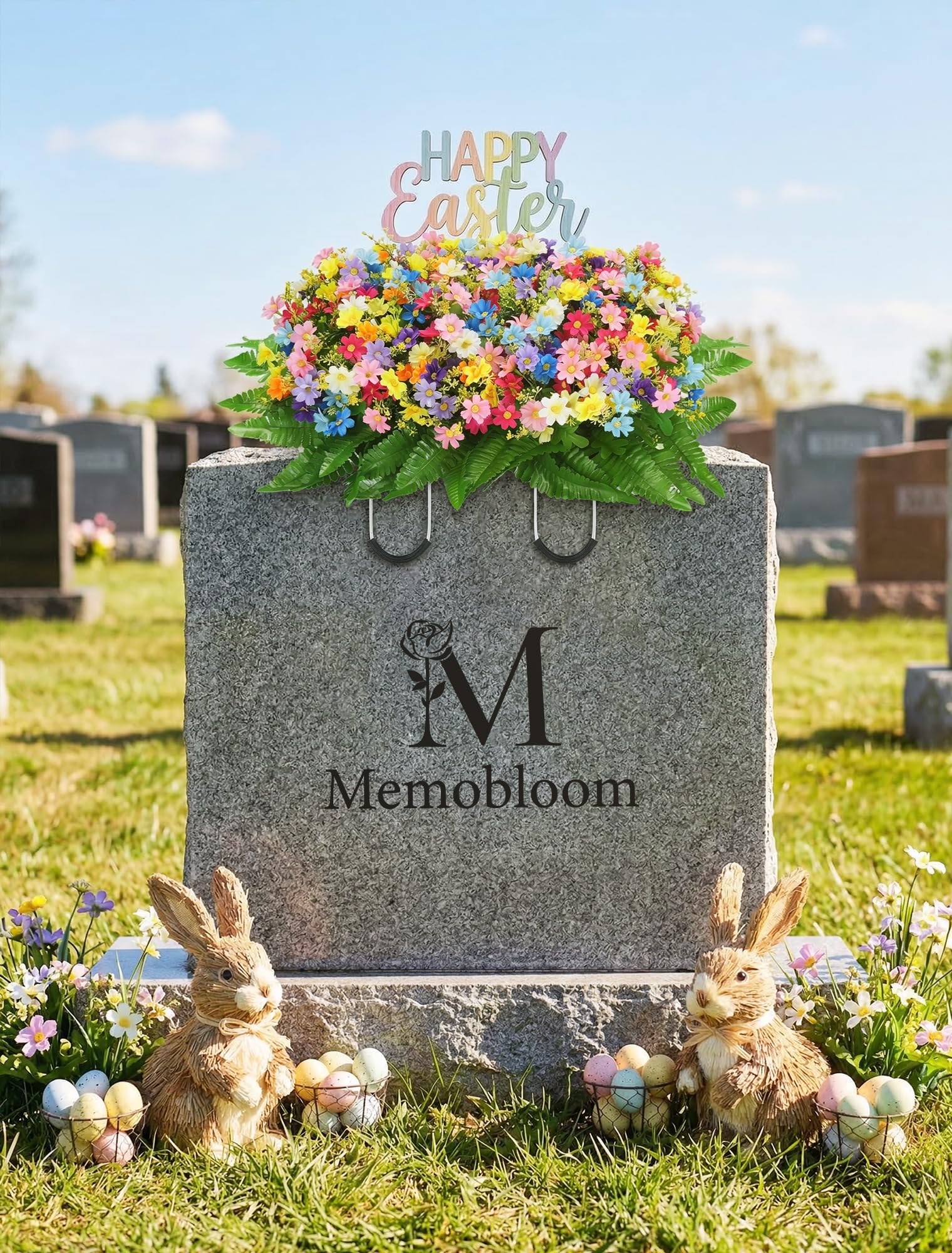 Memobloom spring display stays vibrant year-round with minimal upkeep.