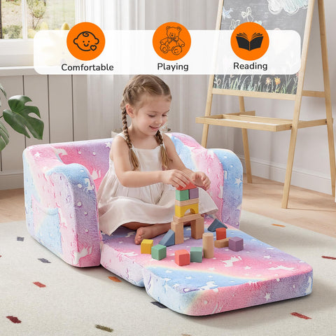 MeMoreCool convertible 2-in-1 chair to lounger for cozy reading and snacking