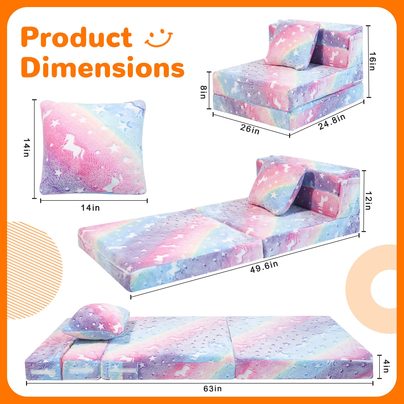 MeMoreCool glow plush material adds whimsy and warmth to rooms.
