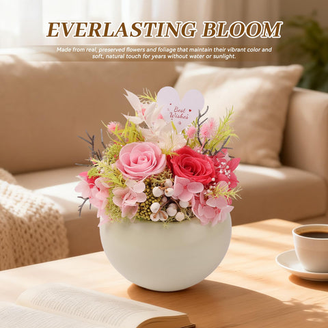 Memorvia no-water-needed decor piece, effortless elegance for any room.