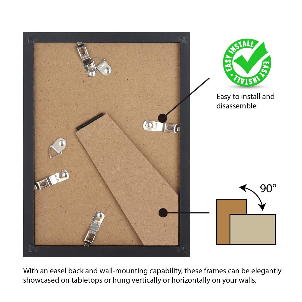 Memory Island 15-piece frame set ideal for wall galleries and tabletop layouts.