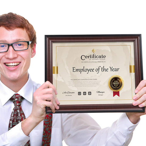 Memory Island eco-friendly PS material diploma frame for everyday certificates.