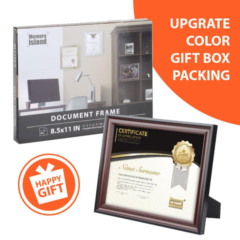 Memory Island packaging protects glass during transit.