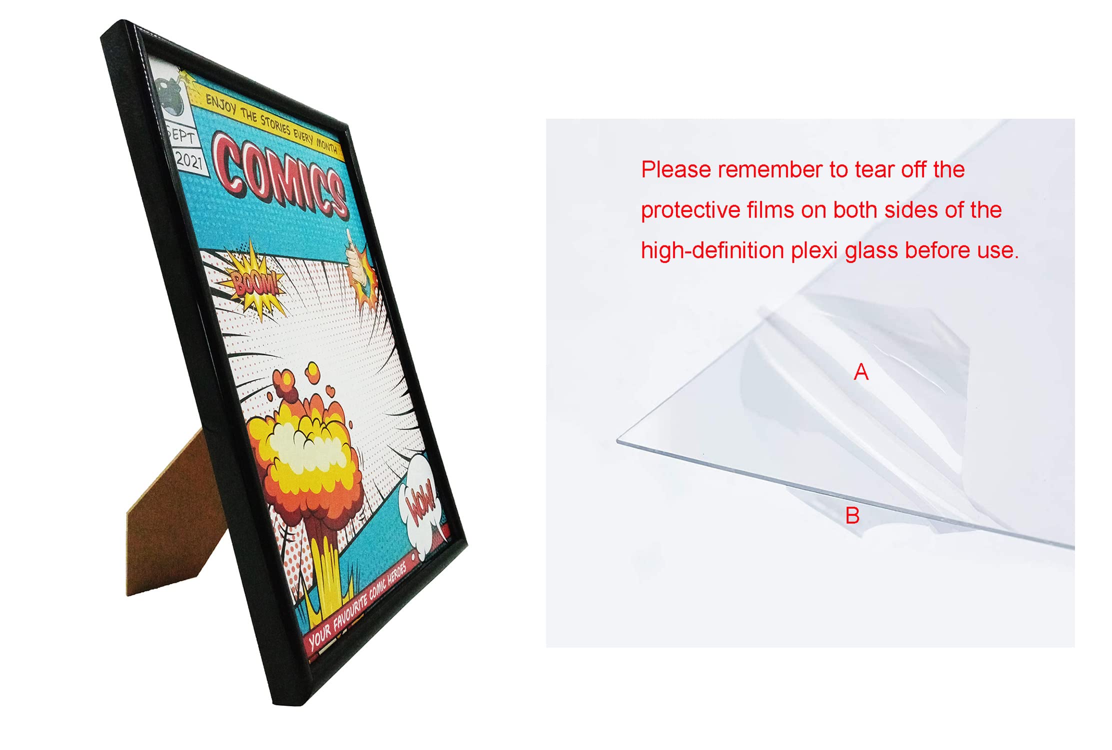 Memory Keeper spring clips securely hold thicker comics.