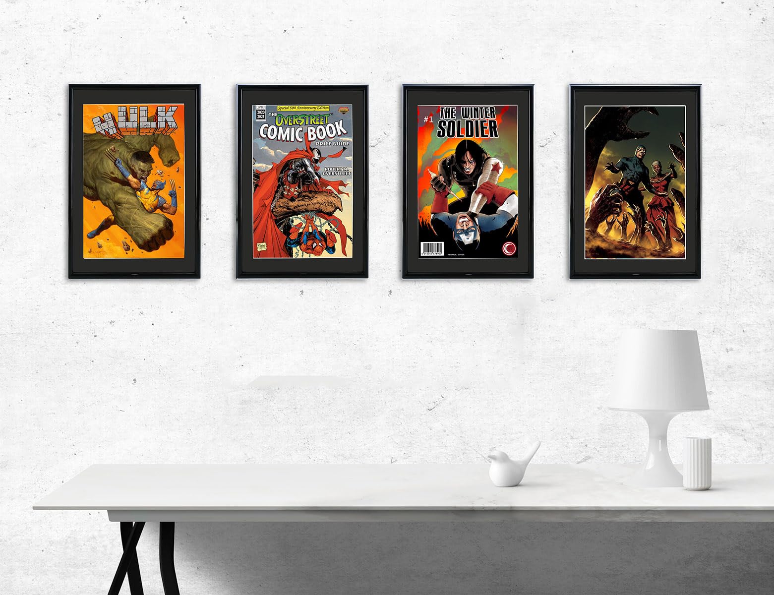 Memory Keeper frame wall-mount option enables space-saving arrangement.