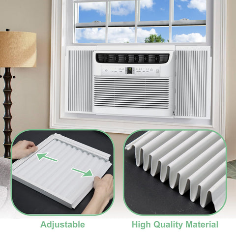 Memrita frame-set designed for most 8000 BTU window units for broad compatibility.