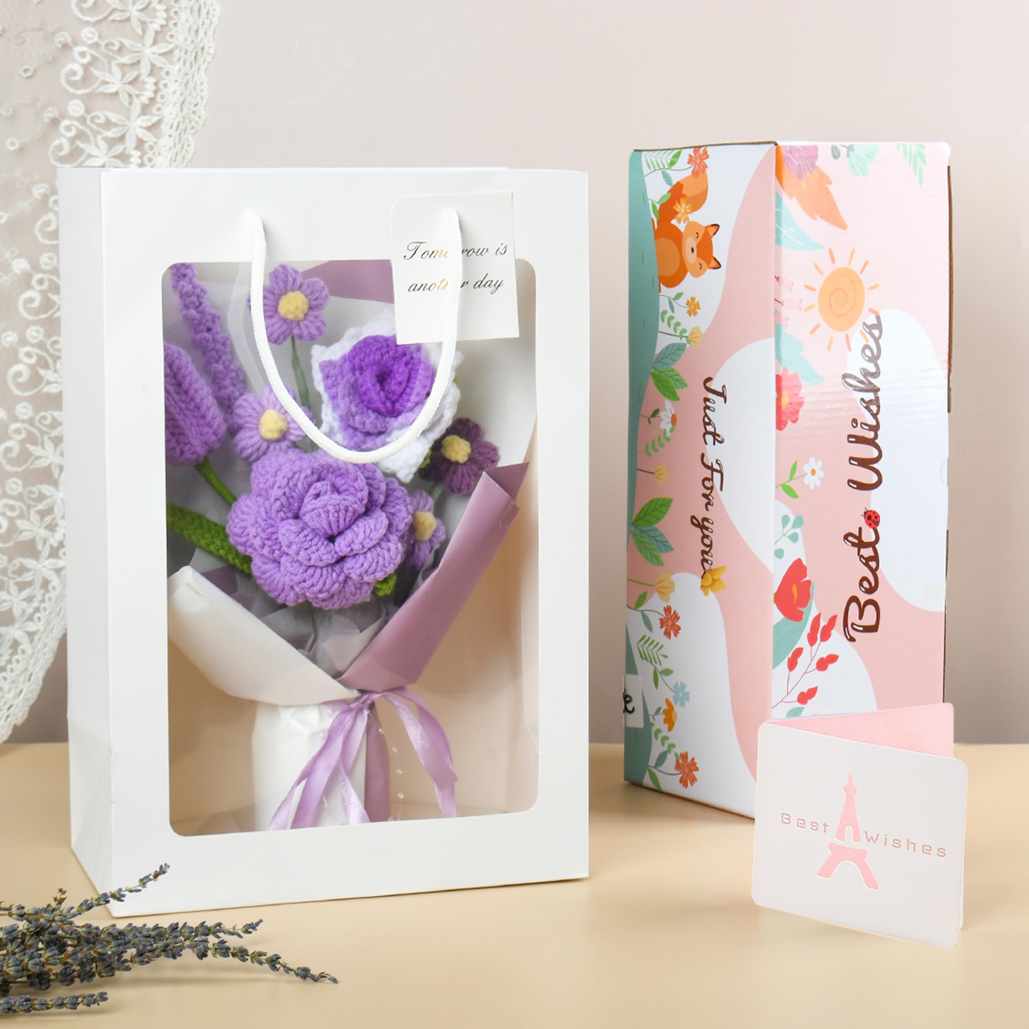 MengxFly gift packaging with box, bag, and card enhances ready-to-gift appeal.