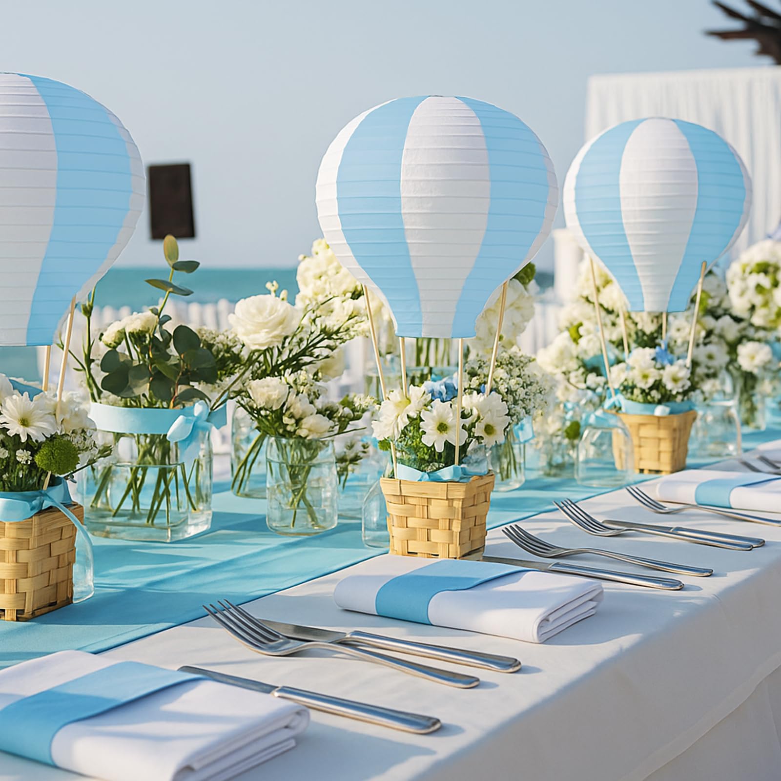 Meooeck versatile party centerpieces suitable for birthdays and graduations.