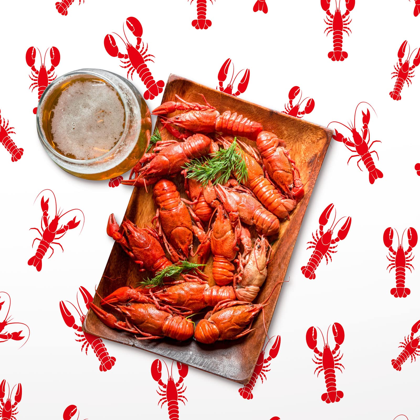 Mepase crawfish birthday tablecloth enhancing festive décor