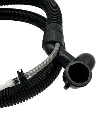 Merchandise Mecca hose improves suction and airflow for efficient cleaning.