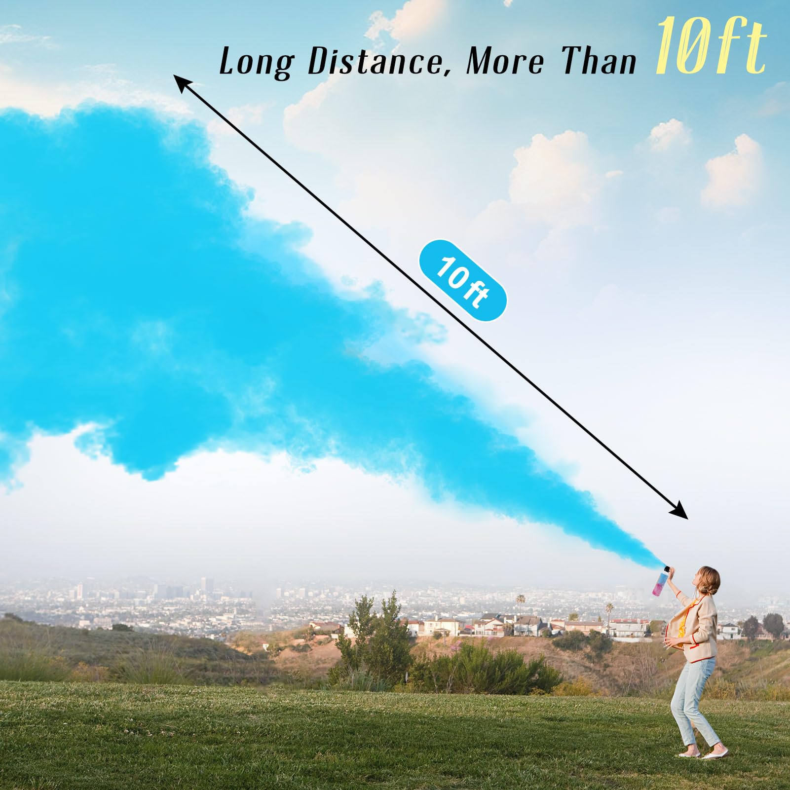 Merear 10ft spray reach perfect for dramatic reveal moment.