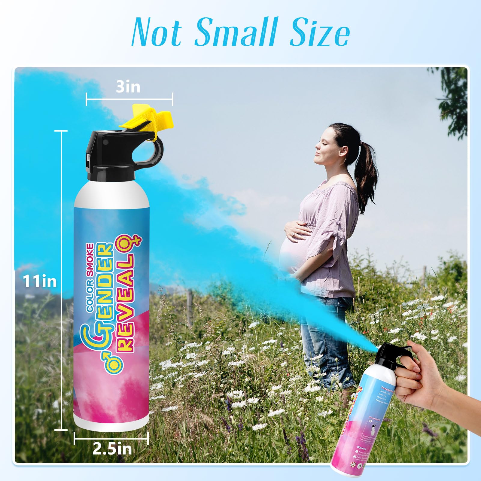 Merear blue-dot bottom design hides gender until reveal.