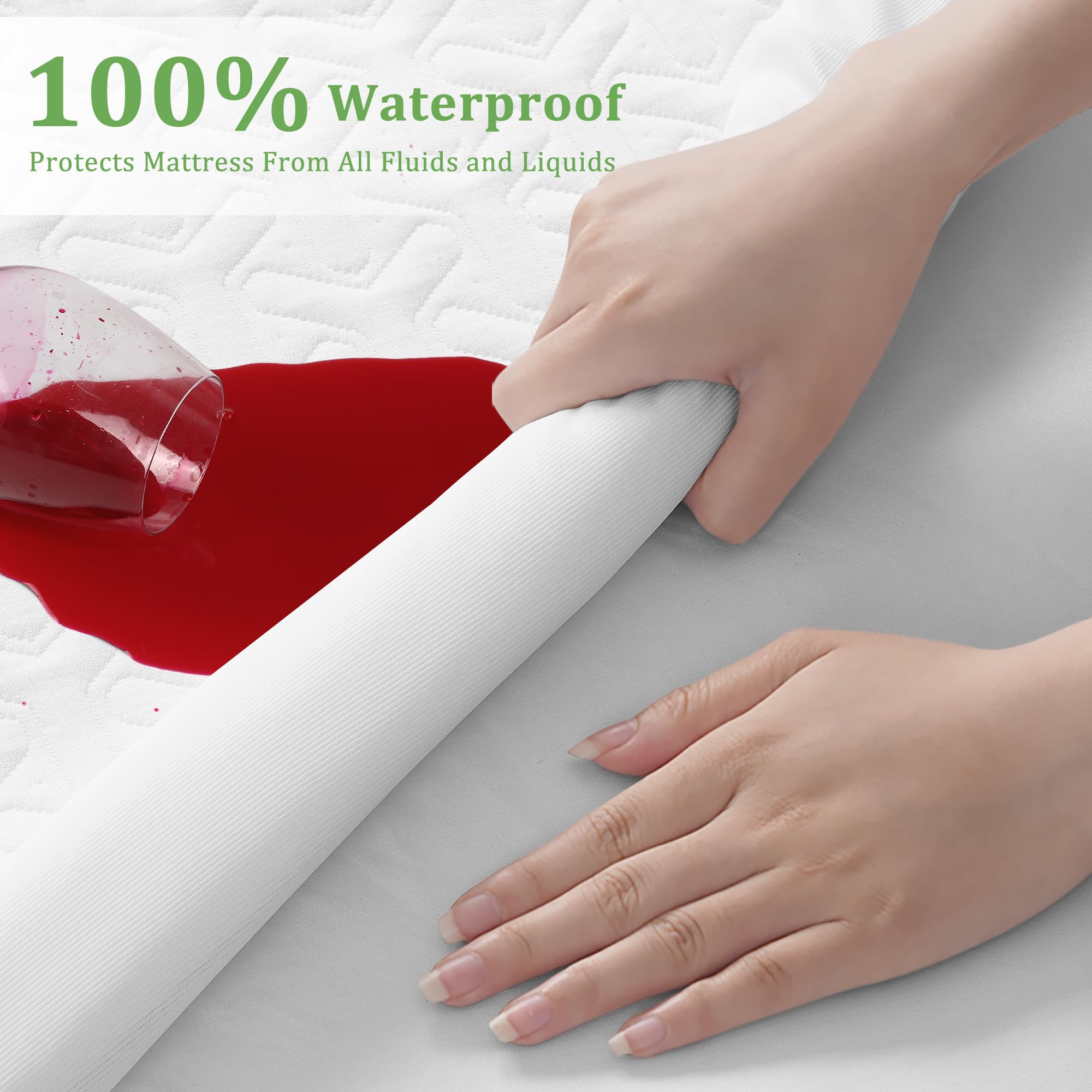 MERITLIFE cooling 4D air fabric promotes airflow for comfortable sleep