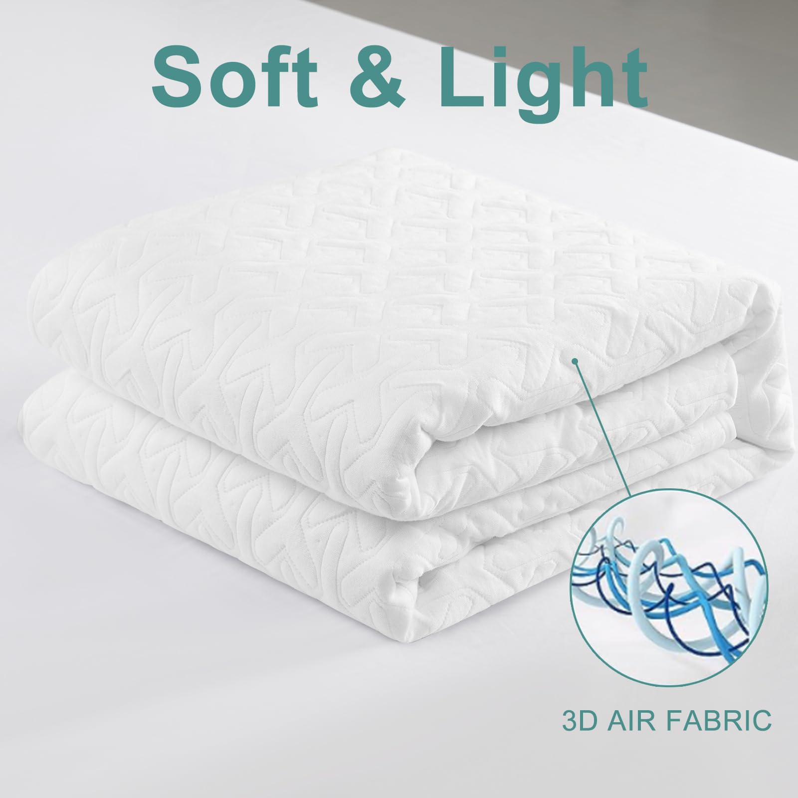 MERITLIFE machine-washable protector simplifies at-home care