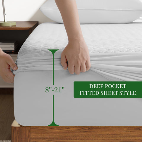MERITLIFE quiet, no-crinkle sleep experience with protected surface