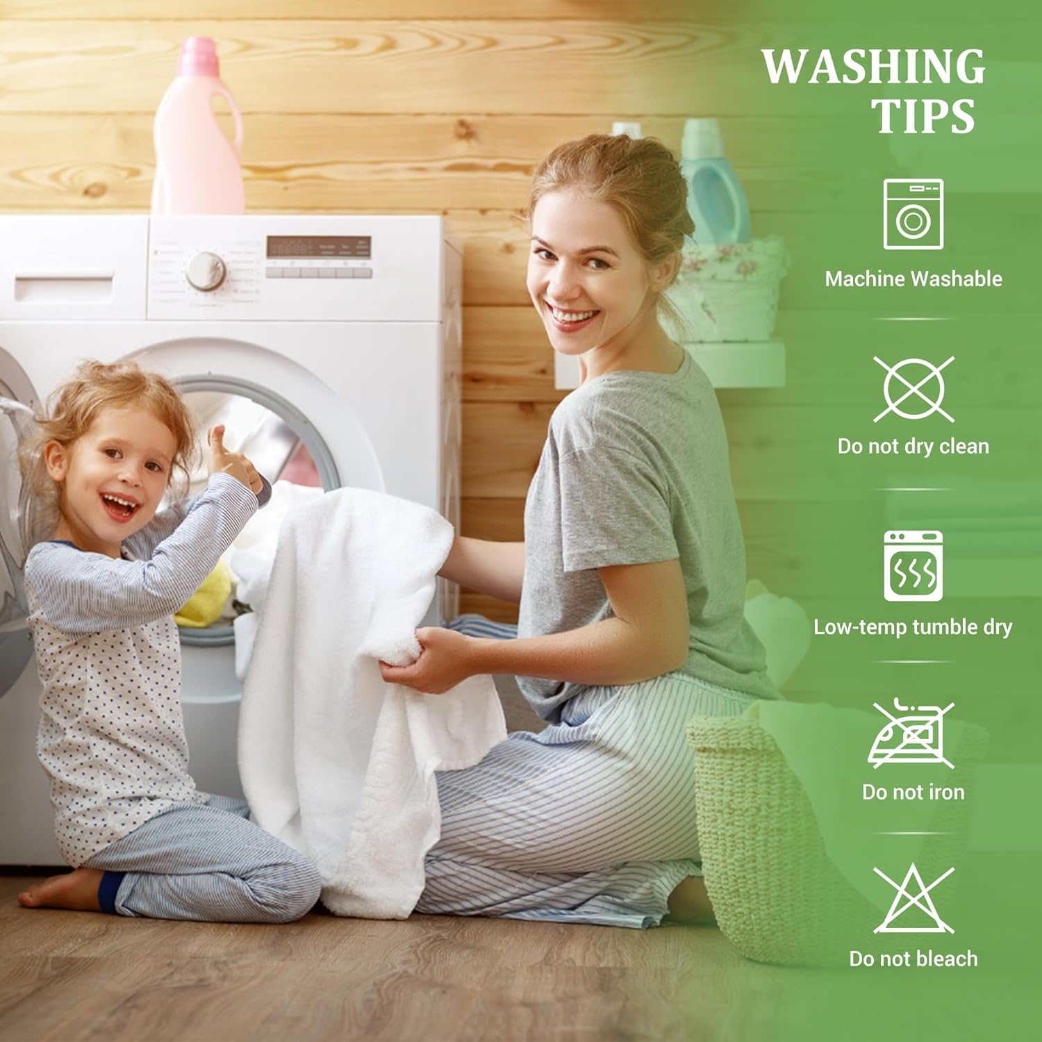 MERITLIFE mattress protector supports daily use and easy cleanup.