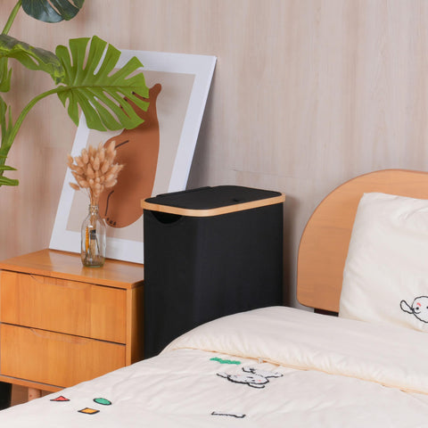 Merkisa folded compact storage under bed showcases space-saving design.